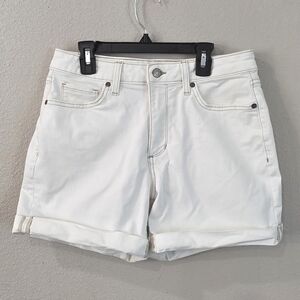Sonoma Women's Cream Jean Shorts